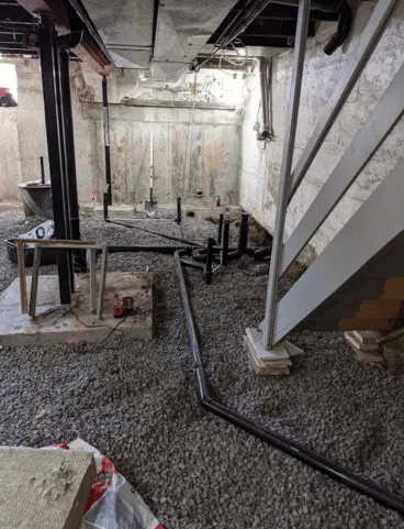 Basement Plumbing Underground Rough In Ottawa Plumbers