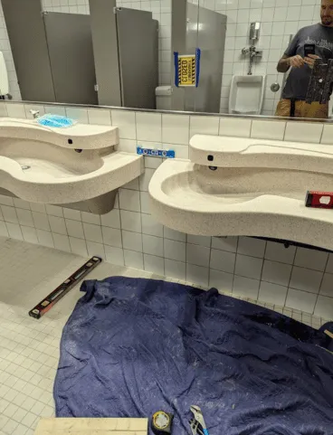 Comercial Plumbing Sink Installation Plumbing Renovations